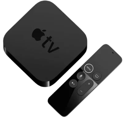 apple tv box with remove background